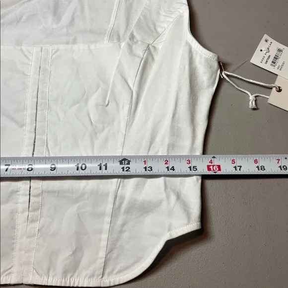 Good American White Poplin Corset - Picture 14 of 15